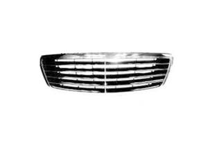 Mercedes-Benz GRILL 9/02+ ZWART +Chroom Kader