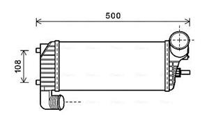 Ford Intercooler, inlaatluchtkoeler