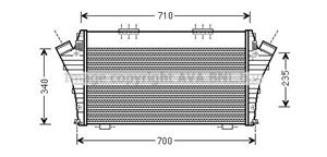 Fiat Intercooler, inlaatluchtkoeler