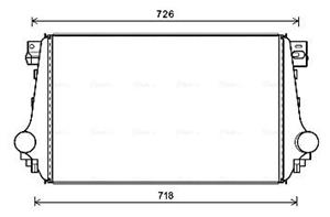 Volkswagen Intercooler, inlaatluchtkoeler