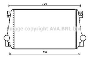 Volkswagen Intercooler, inlaatluchtkoeler