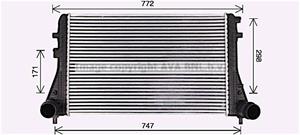 Audi Intercooler, inlaatluchtkoeler