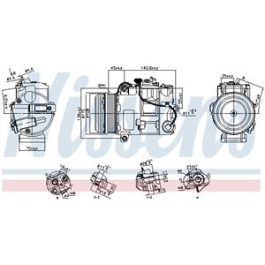 Nissens A/C compressor  NIS 891031