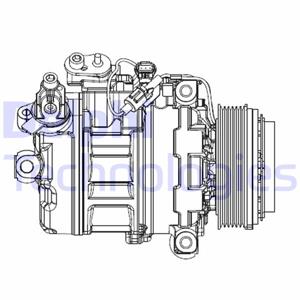 Delphi A/C compressor  CS20547