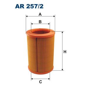 Filtron Luchtfilter  AR257/2