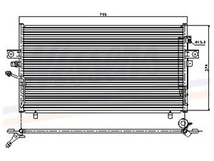 Nissan Condensator, airconditioning