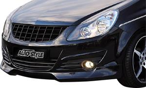 Opel Embleemloze Grill  Corsa D 2006-2010