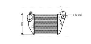 Audi Intercooler, inlaatluchtkoeler