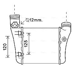 Audi Intercooler, inlaatluchtkoeler