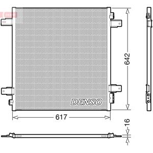 Kondensator, Klimaanlage Denso DCN46027