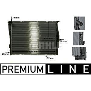 Mahle Radiator, motorkoeling BEHR  CR 1090 000P