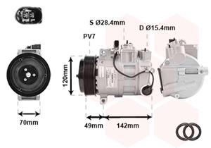 Van Wezel Airco compressor 7400K090