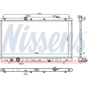 Nissens Radiator, motorkoeling  681375