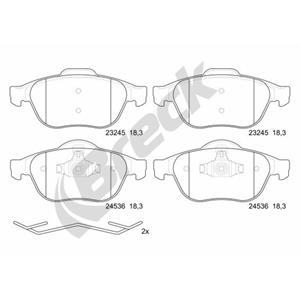 Breck Remblokkenset, schijfrem  24536 00 701 00