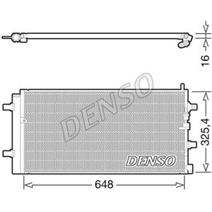 Denso Condensator, Airconditioner  DCN02002