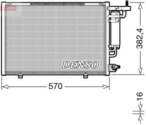 Ford Condensor, airconditioning