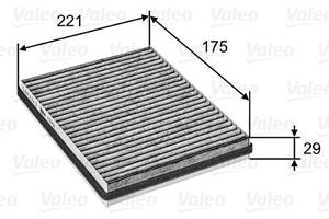 Valeo-onderdelen Valeo Interieurfilter 715750