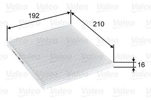 Valeo-onderdelen Valeo Interieurfilter 715807