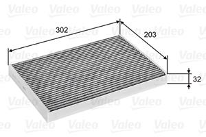 Valeo-onderdelen Valeo Interieurfilter 716069