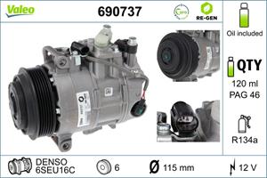 Valeo Airco compressor 690737