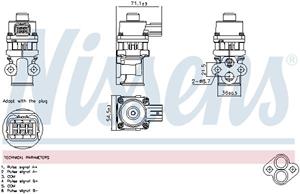 AGR-Ventil Nissens 98368