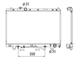Toyota Radiateur