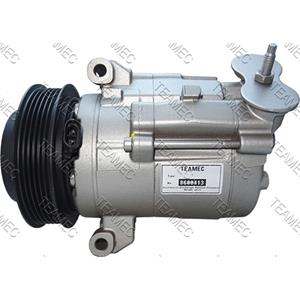 Teamec Compressor, airconditioning  8600413, gerenoveerd