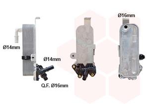 VAN WEZEL Oliekoeler, automatische transmissie  06013734