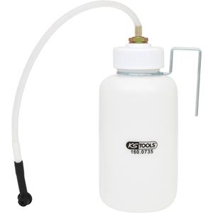 kstools Bremsflüssigkeits-Auffangflasche, 1 Liter