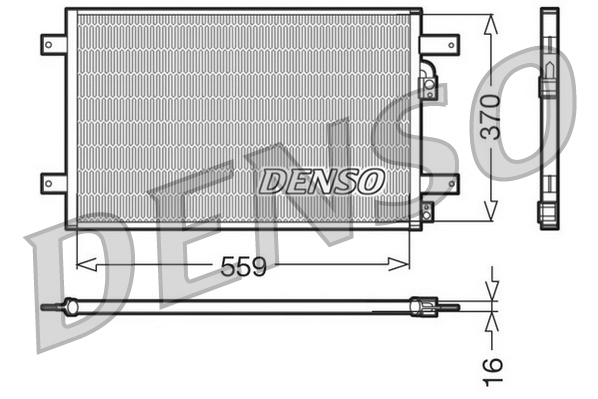 Denso Airco conr DCN32014