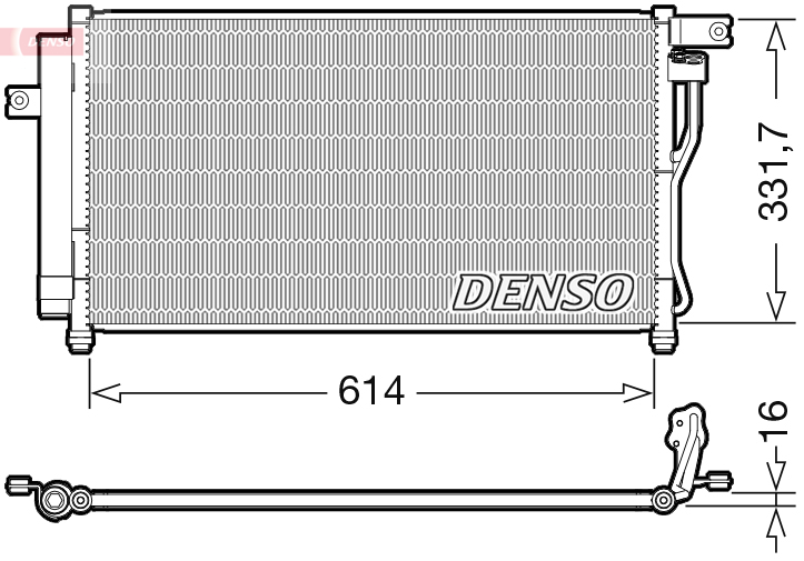 Denso Airco conr DCN41009