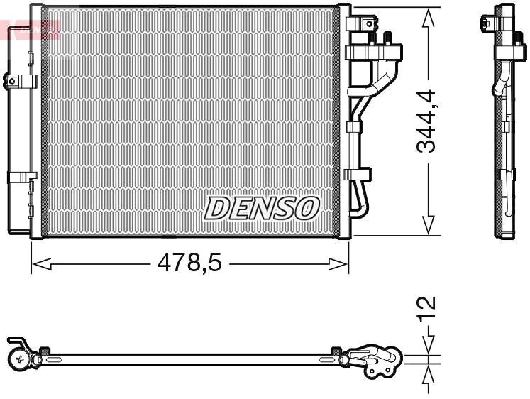 Denso Airco conr DCN43006