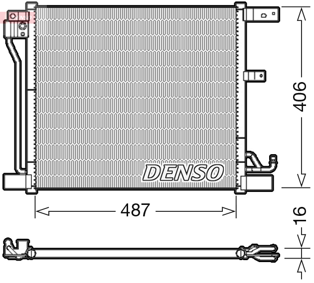 Denso Airco conr DCN46018
