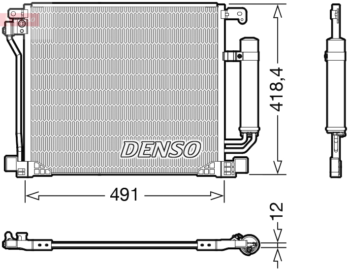 Denso Airco conr DCN46025