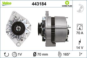 Valeo Alternator/Dynamo 443184