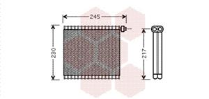 Van Wezel Airco verdamper 2700V217
