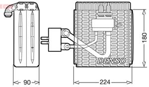 Denso Airco verdamper DEV09002