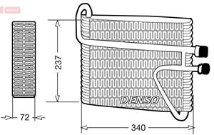 Denso Airco verdamper DEV33002