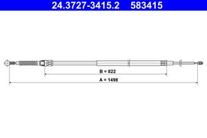 ATE Handremkabel 24.3727-3415.2