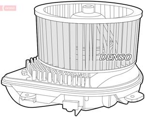 Denso Kachelventilator DEA07013