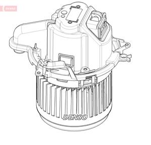 Denso Kachelventilator DEA23022