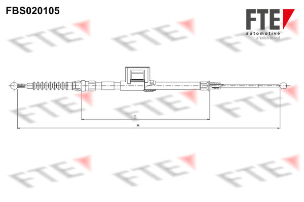 FTE Handremkabel FBS020105