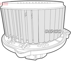 Denso Kachelventilator DEA43010