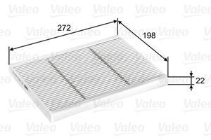 Valeo-onderdelen Valeo Interieurfilter 716067