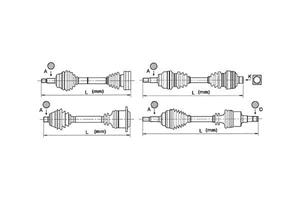 Bodermann Aandrijfas BM654545021