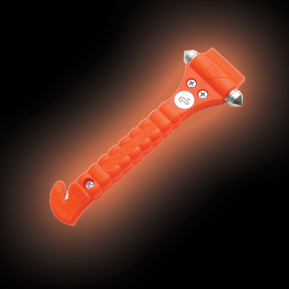 Lifehammer Noodhamer original glow in the dark oranje 10012