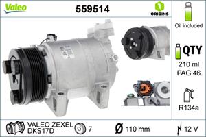 Valeo Airco compressor 559514