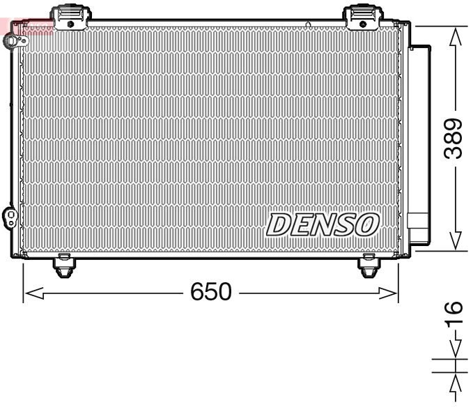 Denso Airco conr DCN50023