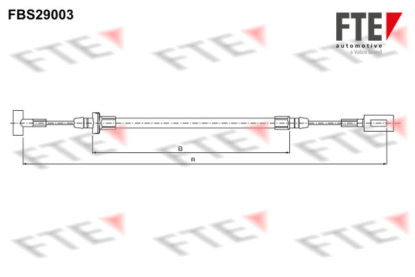 FTE Handremkabel FBS29003