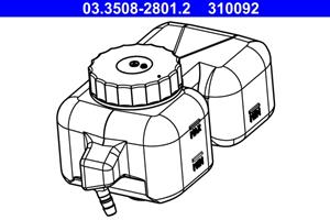 Remvloeistofreservoir 03.3508-2801.2